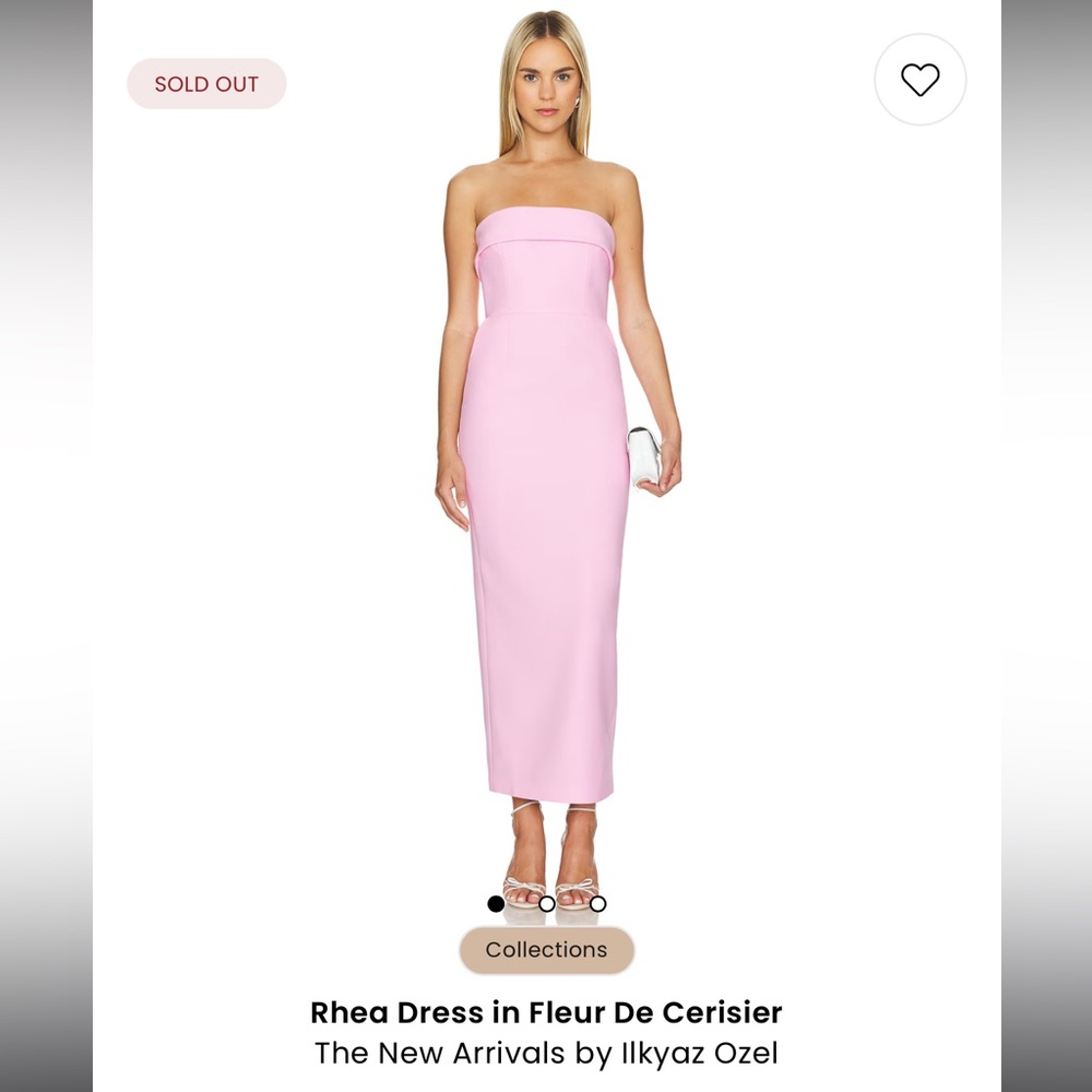 NEW ARRIVALS by Ilkyaz Ozel | Rhea Dress in Fleur De Cerisier Size 36